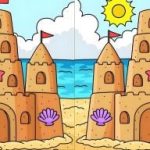 تست هوش: 3 تفاوت در تصاویر قلعه شنی را در