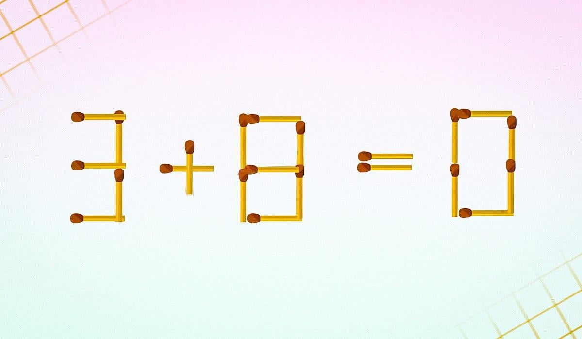 برای اینکه برابری درست باشد، باید 2 مسابقه را حذف کنید: تست هوش