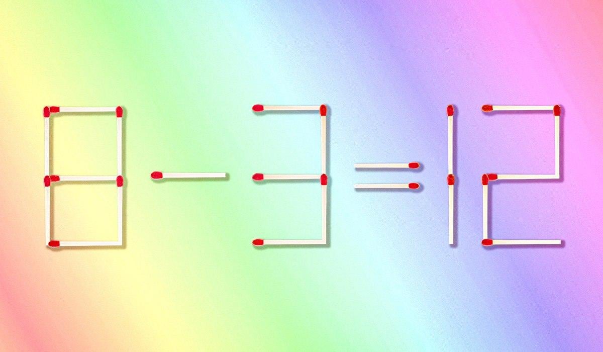 لازم است عبارت ریاضی که در شکل می بینید درست شود / کولاژ Moje